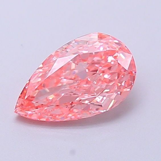 Loose Diamond - PEAR 0.59ct Fancy Vivid Pink VS1: Loose Diamond - PEAR 0.59ct Fancy Vivid Pink VS1 Source: This is a real non-mined Diamond that has been grown in a lab Shape: PEAR Carats: 0.59 Color: Fancy Vivid Pink Certification: IGI Video: