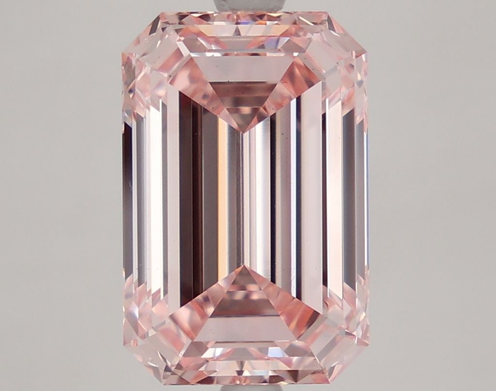 Loose Diamond - EMERALD 5.1ct Fancy Intense Pink VS1: Loose Diamond - EMERALD 5.1ct Fancy Intense Pink VS1 Source: This is a real non-mined Diamond that has been grown in a lab Shape: EMERALD Carats: 5.1 Color: Fancy Intense Pink Certification: IGI Video