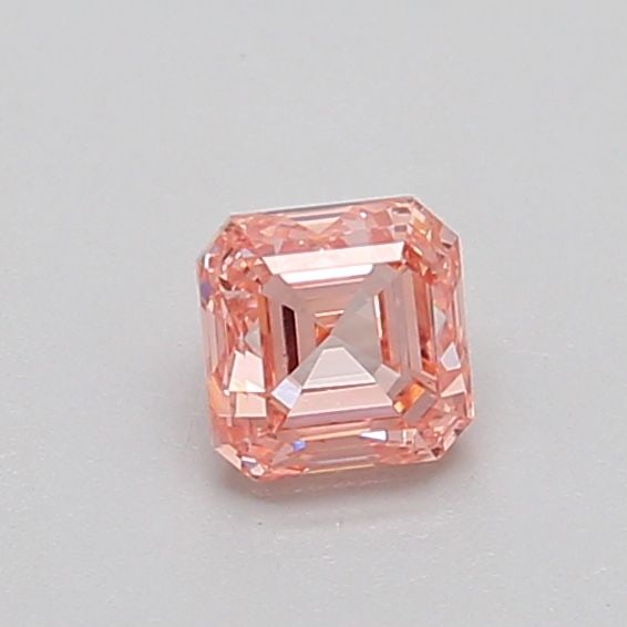 Loose Diamond - ASSCHER 0.43ct Fancy Intense Pink VS1: Loose Diamond - ASSCHER 0.43ct Fancy Intense Pink VS1 Source: This is a real non-mined Diamond that has been grown in a lab Shape: ASSCHER Carats: 0.43 Color: Fancy Intense Pink Certification: IGI Vid