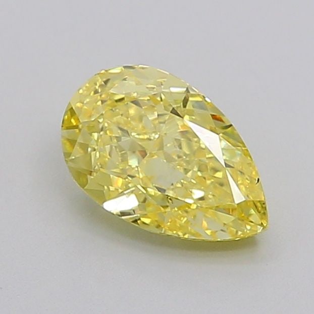 Loose Diamond - PEAR 0.99ct Fancy Vivid Yellow VS2: Loose Diamond - PEAR 0.99ct Fancy Vivid Yellow VS2 Source: This is a real non-mined Diamond that has been grown in a lab Shape: PEAR Carats: 0.99 Color: Fancy Vivid Yellow Certification: IGI Video: