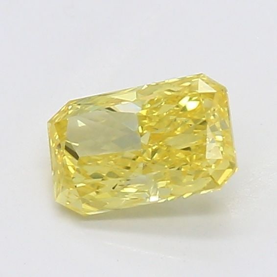 Loose Diamond - RADIANT 0.38ct Fancy Vivid Yellow VS2: Loose Diamond - RADIANT 0.38ct Fancy Vivid Yellow VS2 Source: This is a real non-mined Diamond that has been grown in a lab Shape: RADIANT Carats: 0.38 Color: Fancy Vivid Yellow Certification: NONE Vi