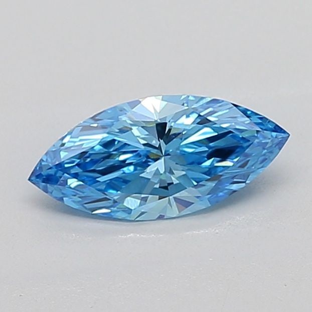 Loose Diamond - MARQUISE 0.8ct Fancy Vivid Blue VVS2: Loose Diamond - MARQUISE 0.8ct Fancy Vivid Blue VVS2 Source: This is a real non-mined Diamond that has been grown in a lab Shape: MARQUISE Carats: 0.8 Color: Fancy Vivid Blue Certification: IGI 