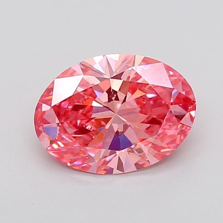 Loose Diamond - OVAL 2.07ct Fancy Intense Reddish Pink VS1: Loose Diamond - OVAL 2.07ct Fancy Intense Reddish Pink VS1 Source: This is a real non-mined Diamond that has been grown in a lab Shape: OVAL Carats: 2.07 Color: Fancy Intense Reddish Pink Certificatio