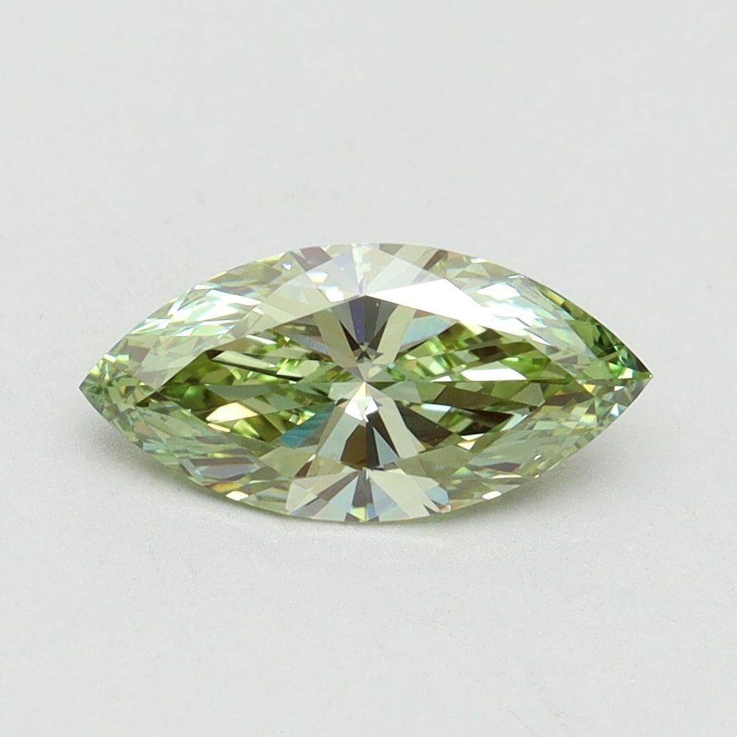 Loose Diamond - MARQUISE 1.0ct Fancy Vivid Green VS1: Loose Diamond - MARQUISE 1.0ct Fancy Vivid Green VS1 Source: This is a real non-mined Diamond that has been grown in a lab Shape: MARQUISE Carats: 1.0 Color: Fancy Vivid Green Certification: IGI Video