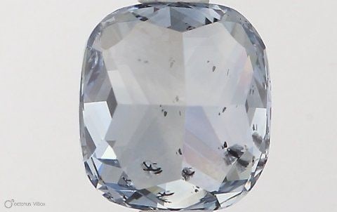Loose Diamond - CUSHION MODIFIED 1.03ct Fancy Vivid Blue SI2: Loose Diamond - CUSHION MODIFIED 1.03ct Fancy Vivid Blue SI2 Source: This is a real non-mined Diamond that has been grown in a lab Shape: CUSHION MODIFIED Carats: 1.03 Color: Fancy Vivid Blue