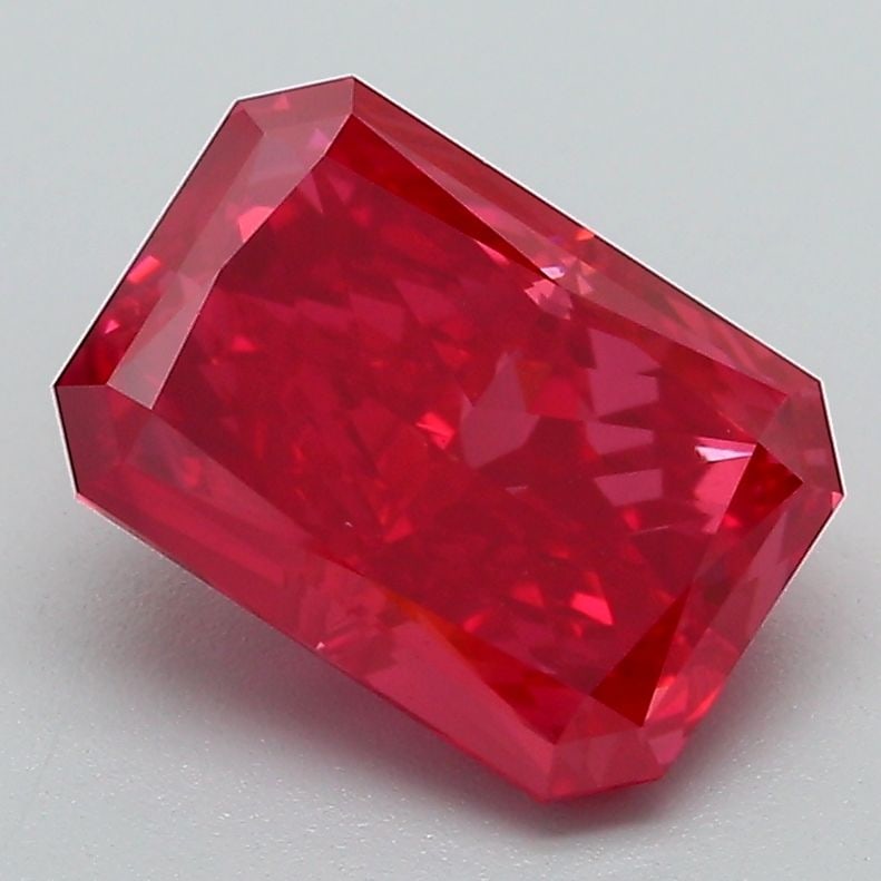 Loose Diamond - RADIANT 2.58ct Fancy Vivid Pink VS1 (1 of 1)