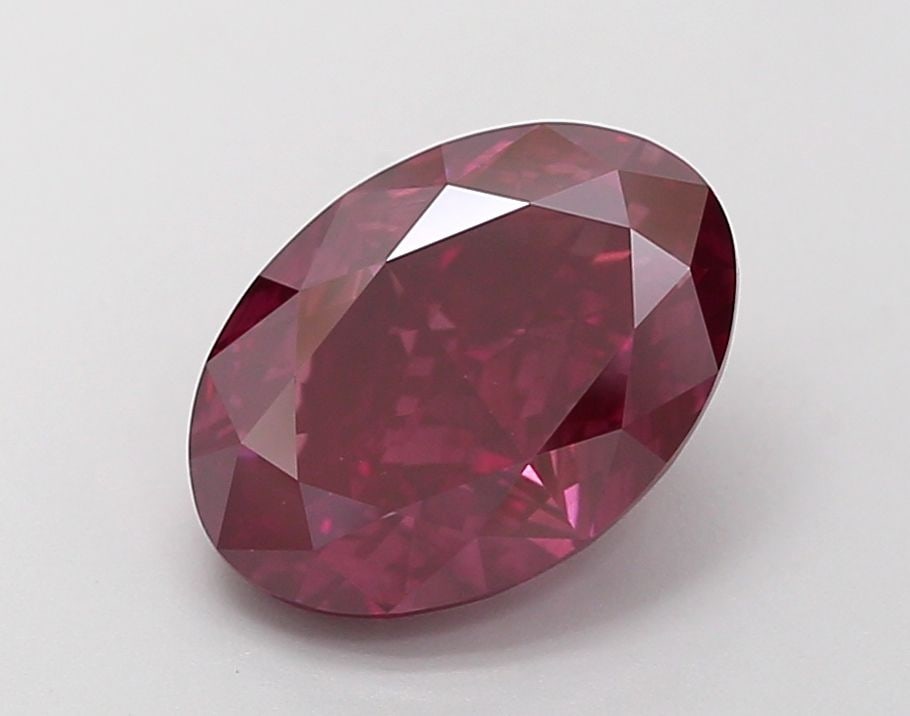 Loose Diamond - OVAL 3.67ct Fancy Deep Pink VS2 (1 of 1)