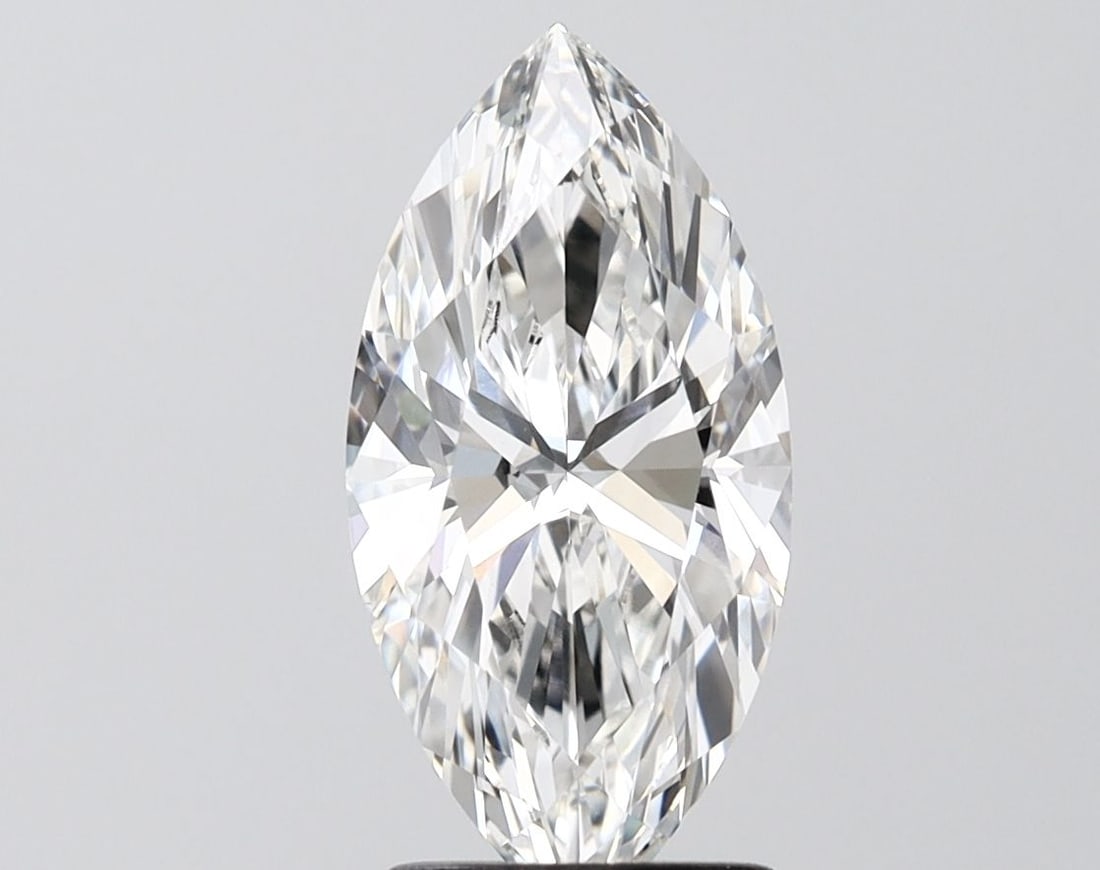 Loose Diamond - MARQUISE 2.06ct F VS1: Loose Diamond - MARQUISE 2.06ct F VS1 Source: This is a real non-mined Diamond that has been grown in a lab Shape: MARQUISE Carats: 2.06 Color: F Clarity: VS1 Certification: IGI Video: