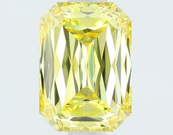 Loose Diamond - EMERALD 1.44ct Fancy Intense Yellow VS1: Loose Diamond - EMERALD 1.44ct Fancy Intense Yellow VS1 Source: This is a real non-mined Diamond that has been grown in a lab Shape: EMERALD Carats: 1.44 Color: Fancy Intense Yellow Certification: