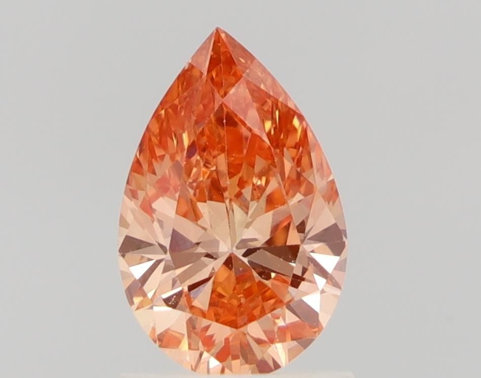Loose Diamond - PEAR 1.05ct Fancy Orange VS2: Loose Diamond - PEAR 1.05ct Fancy Orange VS2 Source: This is a real non-mined Diamond that has been grown in a lab Shape: PEAR Carats: 1.05 Color: Fancy Orange Certification: NONE Video: