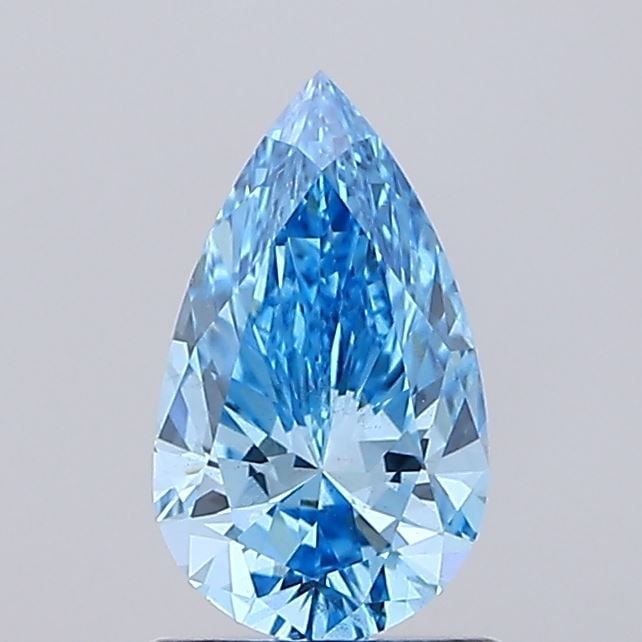 Loose Diamond - PEAR 1.0ct Fancy Vivid Blue VS2: Loose Diamond - PEAR 1.0ct Fancy Vivid Blue VS2 Source: This is a real non-mined Diamond that has been grown in a lab Shape: PEAR Carats: 1.0 Color: Fancy Vivid Blue Certification: IGI Video: Video