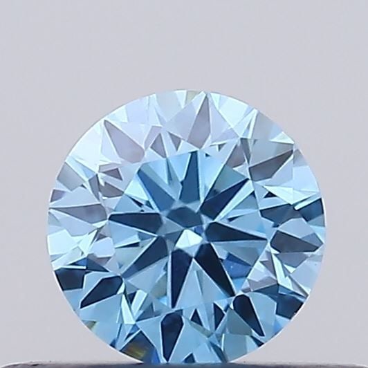 Loose Diamond - ROUND 0.31ct Fancy Vivid Blue VVS2: Loose Diamond - ROUND 0.31ct Fancy Vivid Blue VVS2 Source: This is a real non-mined Diamond that has been grown in a lab Shape: ROUND Carats: 0.31 Color: Fancy Vivid Blue Certification: IGI Video: