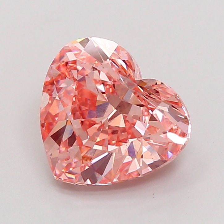 Loose Diamond - HEART 4.03ct Fancy Vivid Pink VS2: Loose Diamond - HEART 4.03ct Fancy Vivid Pink VS2 Source: This is a real non-mined Diamond that has been grown in a lab Shape: HEART Carats: 4.03 Color: Fancy Vivid Pink Certification: IGI Video: