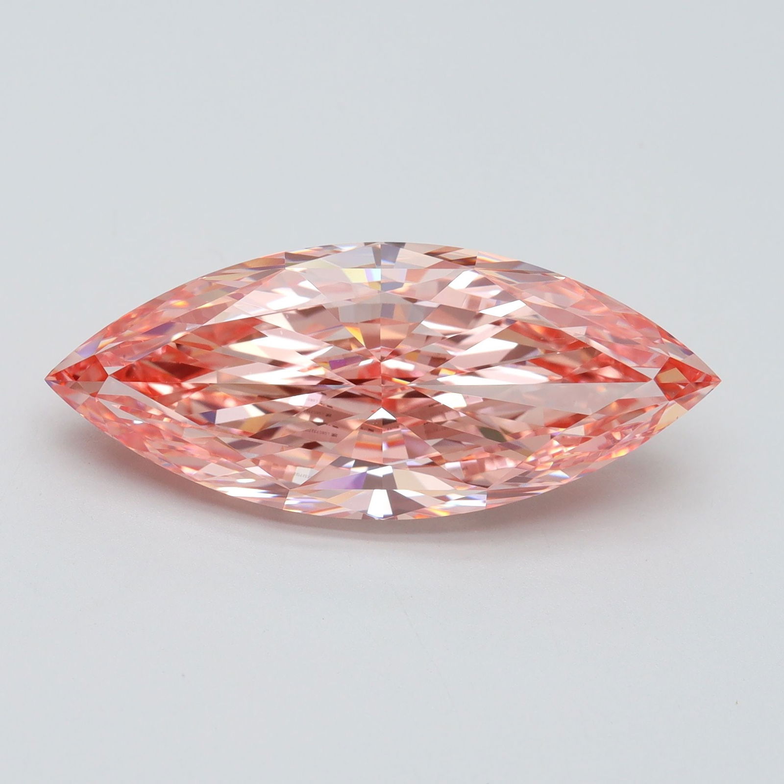 Loose Diamond - MARQUISE 9.06ct Fancy Vivid Pink VS1 (1 of 1)