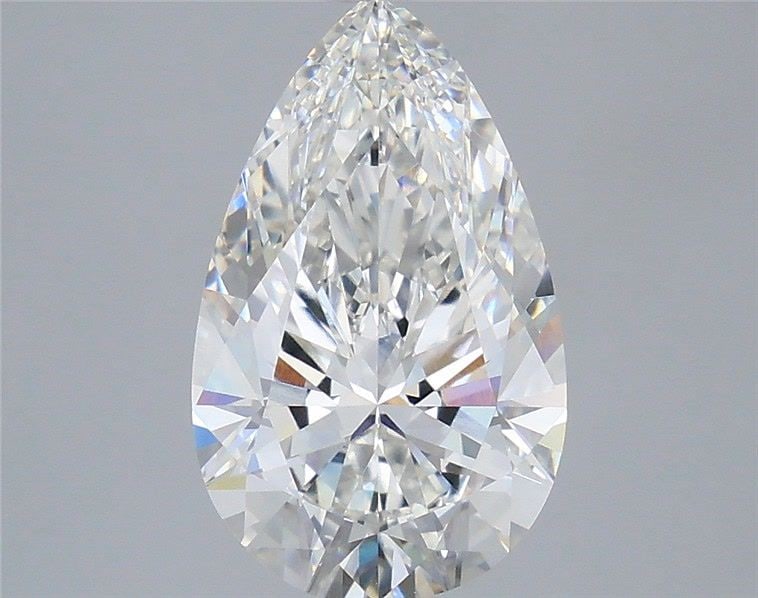 Loose Diamond - PEAR 3.57ct F VVS2: Loose Diamond - PEAR 3.57ct F VVS2 Source: This is a real non-mined Diamond that has been grown in a lab Shape: PEAR Carats: 3.57 Color: F Clarity: VVS2 Certification: IGI Video: