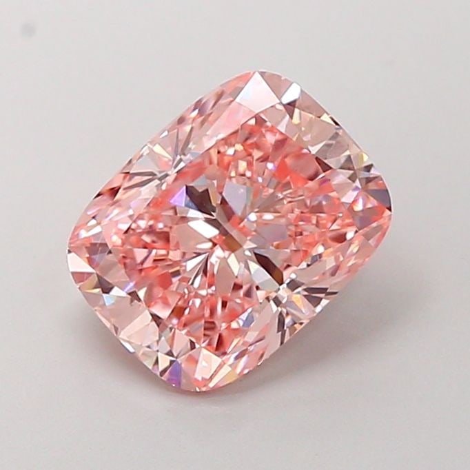 Loose Diamond - CUSHION MODIFIED 3.02ct Fancy Vivid Pink VVS2: Loose Diamond - CUSHION MODIFIED 3.02ct Fancy Vivid Pink VVS2 Source: This is a real non-mined Diamond that has been grown in a lab Shape: CUSHION MODIFIED Carats: 3.02 Color: Fancy Vivid Pink Certifi