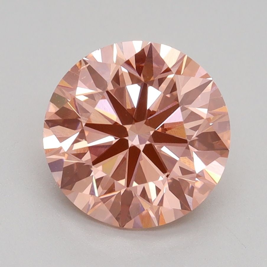 Loose Diamond - ROUND 2.34ct Fancy Intense Pink VS2: Loose Diamond - ROUND 2.34ct Fancy Intense Pink VS2 Source: This is a real non-mined Diamond that has been grown in a lab Shape: ROUND Carats: 2.34 Color: Fancy Intense Pink Certification: IGI Video: