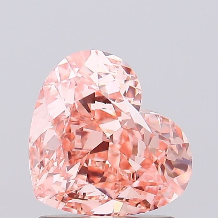 Loose Diamond - HEART 1.64ct Fancy Vivid Pink VVS2: Loose Diamond - HEART 1.64ct Fancy Vivid Pink VVS2 Source: This is a real non-mined Diamond that has been grown in a lab Shape: HEART Carats: 1.64 Color: Fancy Vivid Pink Certification: IGI The Diamon