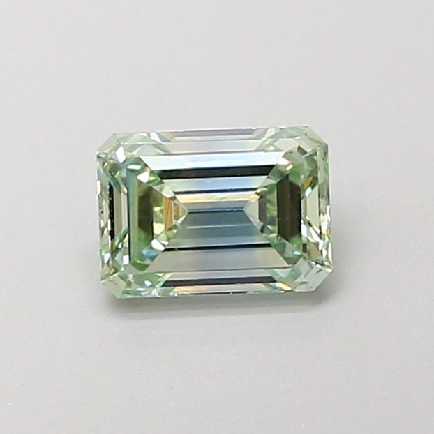 Loose Diamond - EMERALD 0.52ct Fancy Vivid Green VVS2 (1 of 1)