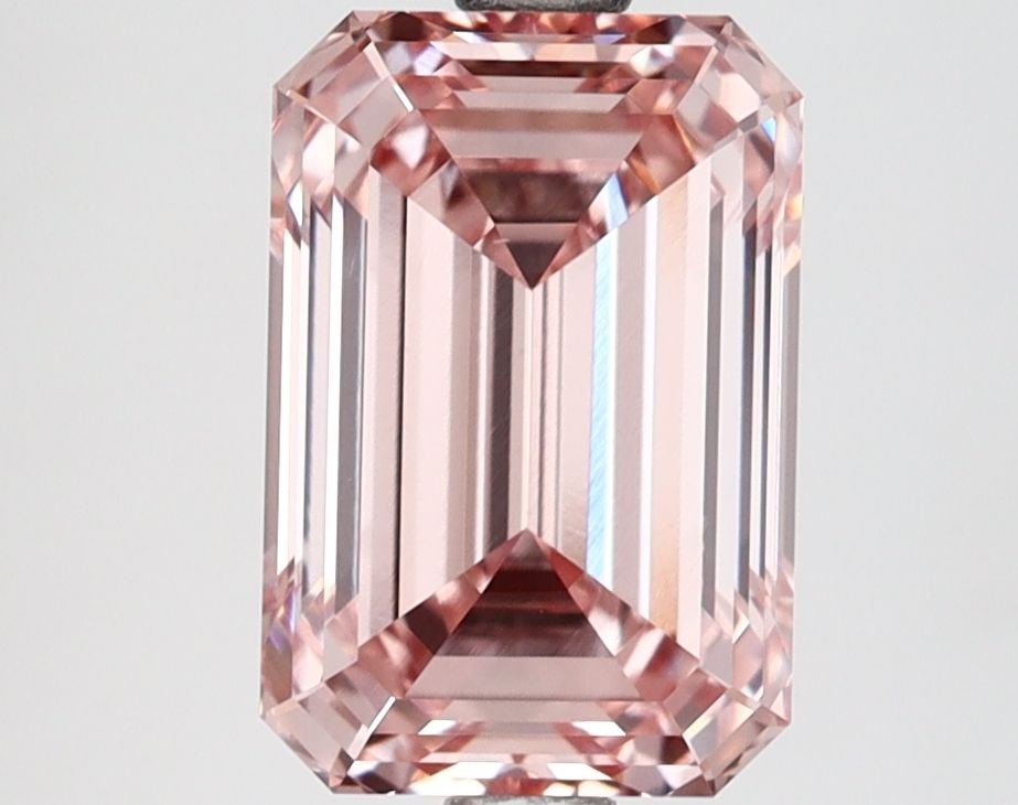 Loose Diamond - EMERALD 2.68ct Fancy Intense Pink VS1 (1 of 1)