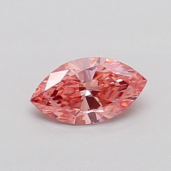 Loose Diamond - MARQUISE 0.31ct Fancy Vivid Pink VS1: Loose Diamond - MARQUISE 0.31ct Fancy Vivid Pink VS1 Source: This is a real non-mined Diamond that has been grown in a lab Shape: MARQUISE Carats: 0.31 Color: Fancy Vivid Pink Certification: IGI Video