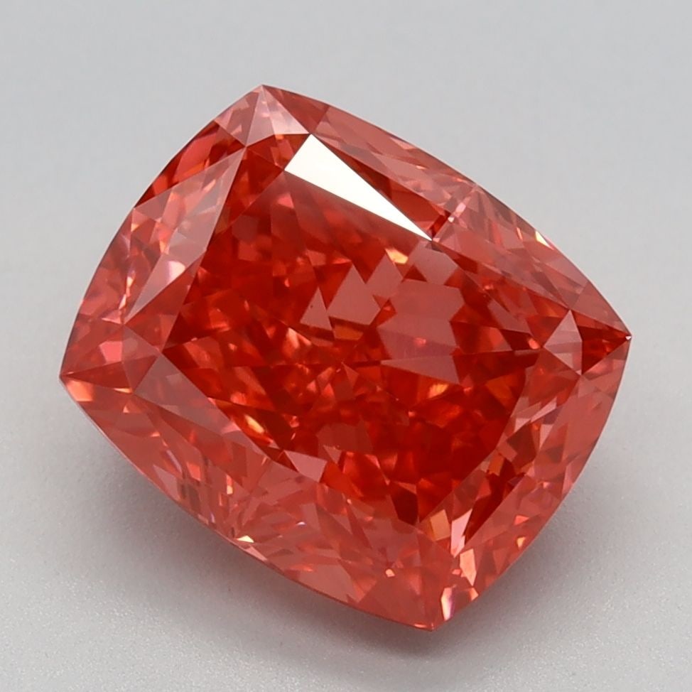 Loose Diamond - CUSHION MODIFIED 3.26ct Fancy Vivid Pink VVS2: Loose Diamond - CUSHION MODIFIED 3.26ct Fancy Vivid Pink VVS2 Source: This is a real non-mined Diamond that has been grown in a lab Shape: CUSHION MODIFIED Carats: 3.26 Color: Fancy Vivid Pink Certifi