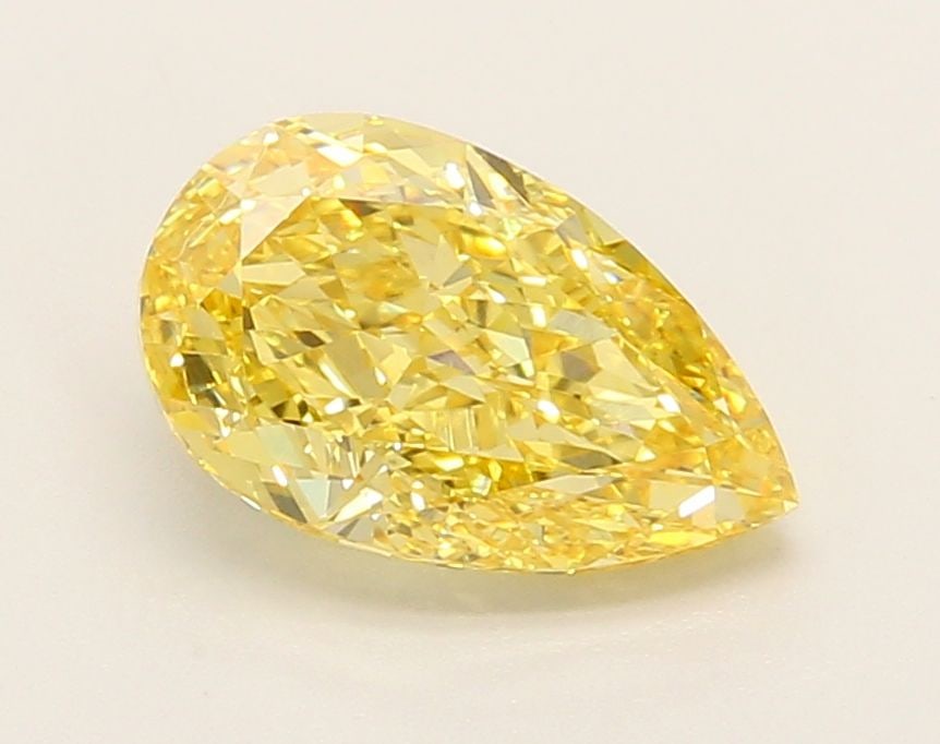 Loose Diamond - PEAR 1.8ct Fancy Vivid Yellow VS1 (1 of 1)
