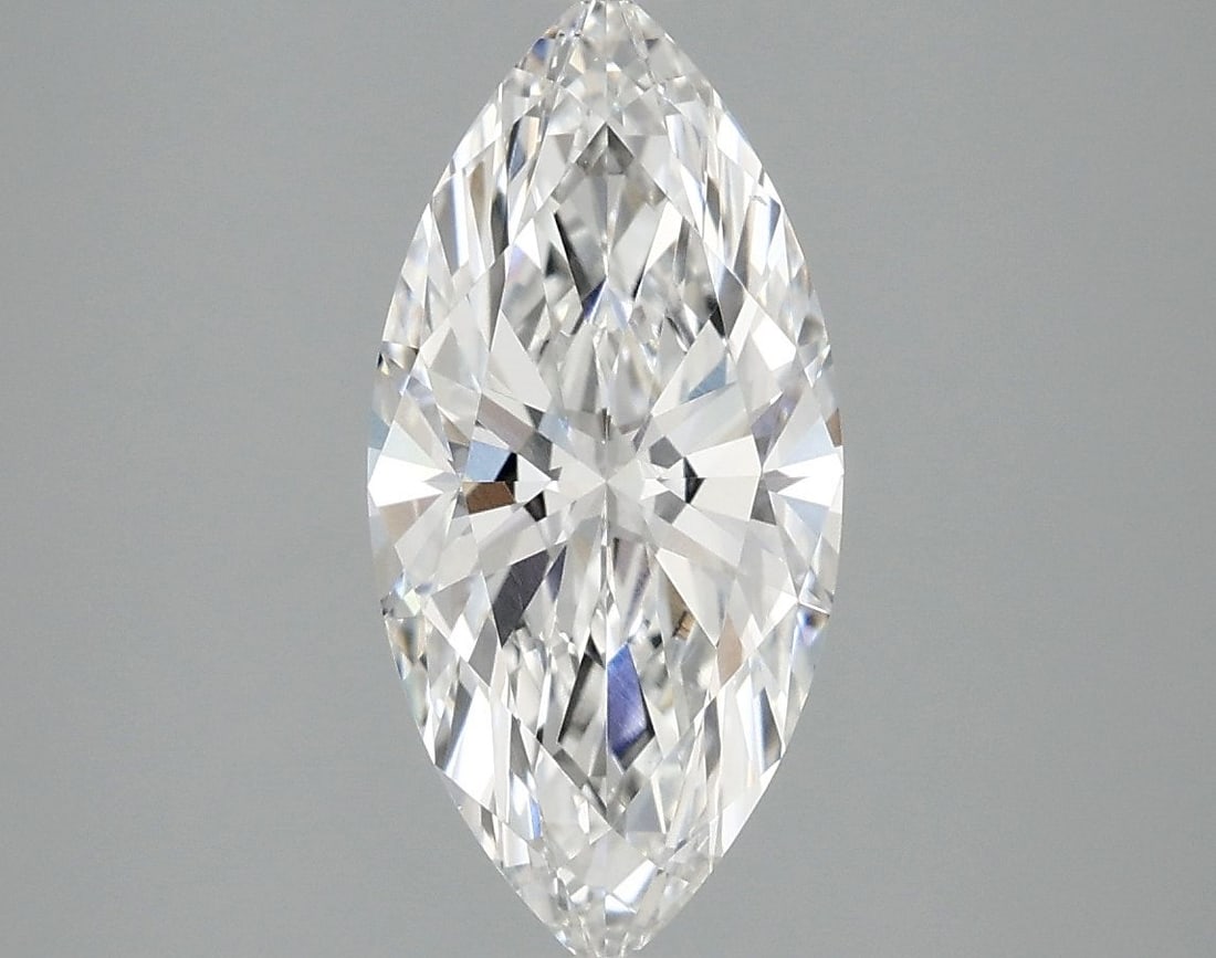 Loose Diamond - MARQUISE 2.01ct E VS2: Loose Diamond - MARQUISE 2.01ct E VS2 Source: This is a real non-mined Diamond that has been grown in a lab Shape: MARQUISE Carats: 2.01 Color: E Clarity: VS2 Certification: IGI The Diamond Depot Guar