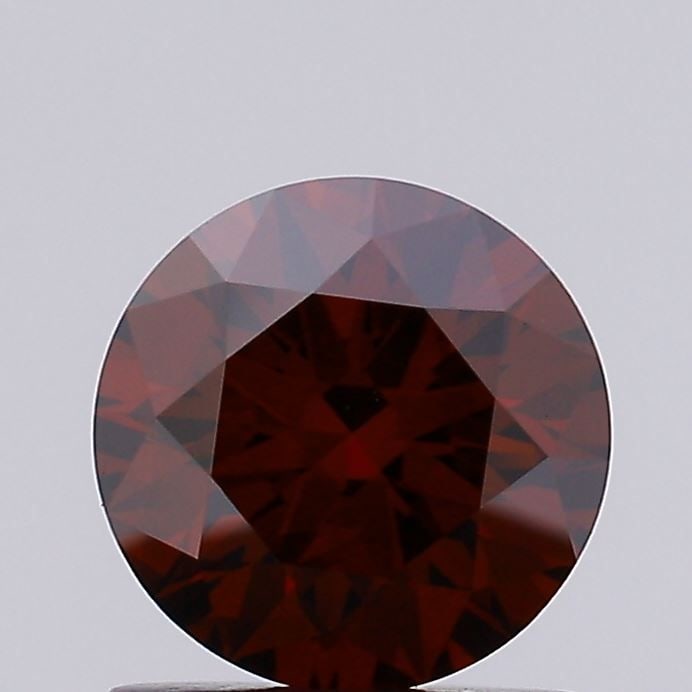 Loose Diamond - ROUND 1.05ct Fancy Vivid Red VS1: Loose Diamond - ROUND 1.05ct Fancy Vivid Red VS1 Source: This is a real non-mined Diamond that has been grown in a lab Shape: ROUND Carats: 1.05 Color: Fancy Vivid Red Certification: NONE Video: