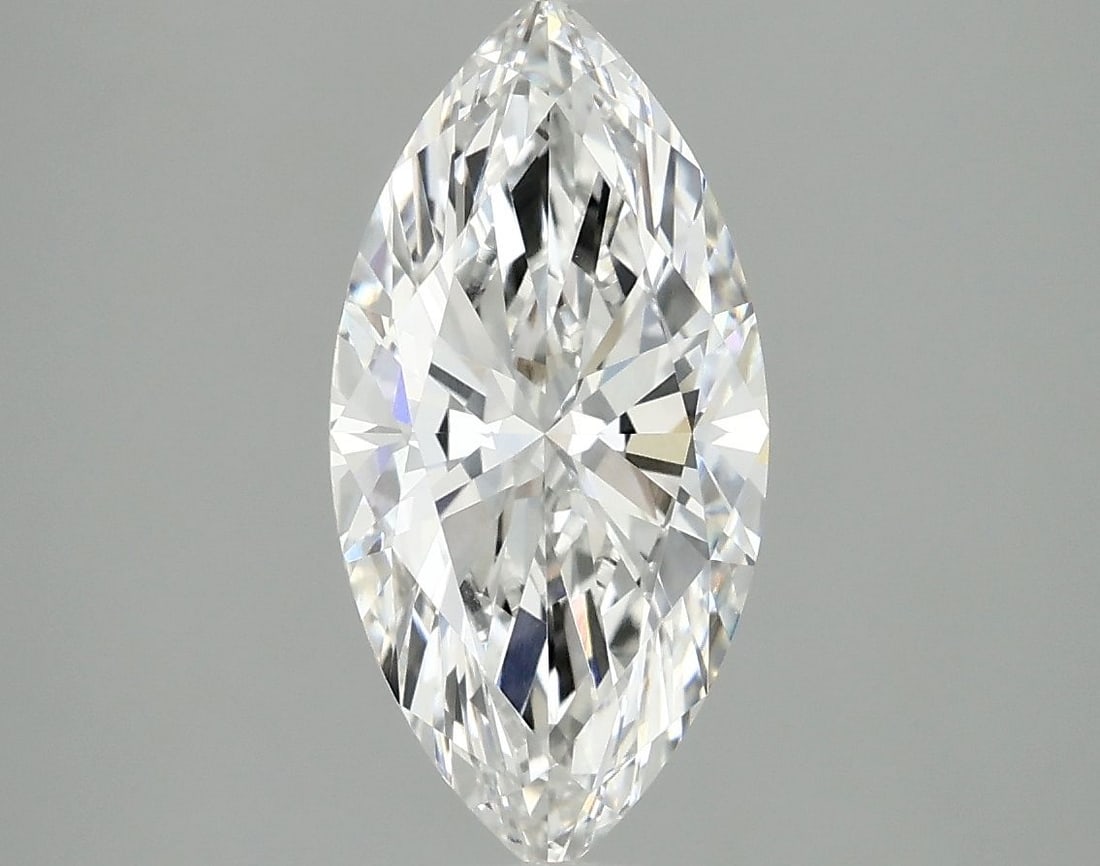 Loose Diamond - MARQUISE 2.1ct F VVS1: Loose Diamond - MARQUISE 2.1ct F VVS1 Source: This is a real non-mined Diamond that has been grown in a lab Shape: MARQUISE Carats: 2.1 Color: F Clarity: VVS1 Certification: IGI Video: