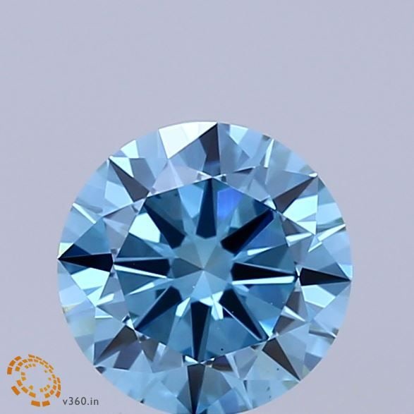 Loose Diamond - ROUND 1.15ct Fancy Vivid Blue VS2: Loose Diamond - ROUND 1.15ct Fancy Vivid Blue VS2 Source: This is a real non-mined Diamond that has been grown in a lab Shape: ROUND Carats: 1.15 Color: Fancy Vivid Blue Certification: IGI Video: