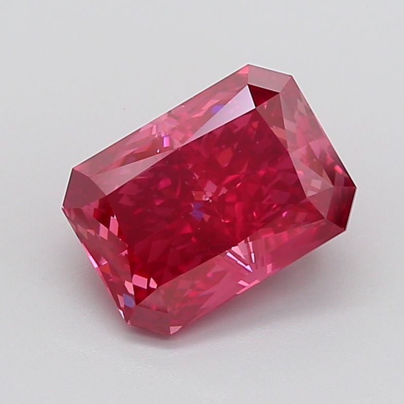 Loose Diamond - RADIANT 5.07ct Fancy Vivid Pink VS1 (1 of 1)