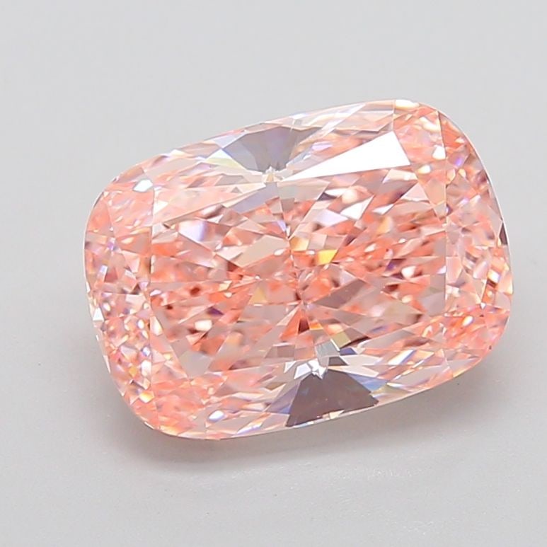 Loose Diamond - CUSHION MODIFIED 6.03ct Fancy Vivid Pink VVS2: Loose Diamond - CUSHION MODIFIED 6.03ct Fancy Vivid Pink VVS2 Source: This is a real non-mined Diamond that has been grown in a lab Shape: CUSHION MODIFIED Carats: 6.03 Color: Fancy Vivid Pink