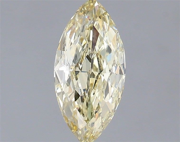 Loose Diamond - MARQUISE 1.0ct Fancy Light Yellow VVS2: Loose Diamond - MARQUISE 1.0ct Fancy Light Yellow VVS2 Source: This is a real non-mined Diamond that has been grown in a lab Shape: MARQUISE Carats: 1.0 Color: Fancy Light Yellow Certification: IGI Vi