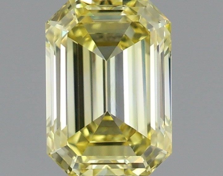 Loose Diamond - EMERALD 1.11ct Fancy Intense Yellow VVS2: Loose Diamond - EMERALD 1.11ct Fancy Intense Yellow VVS2 Source: This is a real non-mined Diamond that has been grown in a lab Shape: EMERALD Carats: 1.11 Color: Fancy Intense Yellow Certification: IG