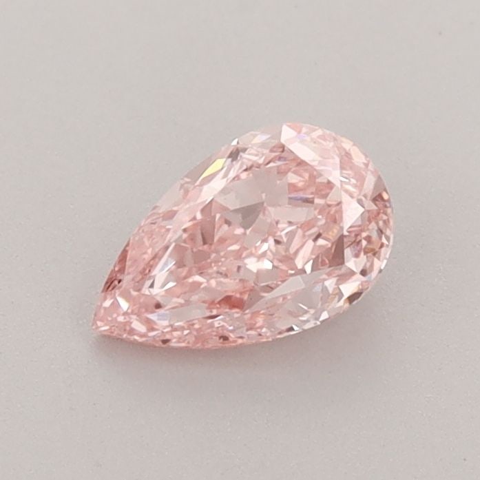 Loose Diamond - PEAR 0.63ct Fancy Vivid Pink VS1: Loose Diamond - PEAR 0.63ct Fancy Vivid Pink VS1 Source: This is a real non-mined Diamond that has been grown in a lab Shape: PEAR Carats: 0.63 Color: Fancy Vivid Pink Certification: IGI Video:
