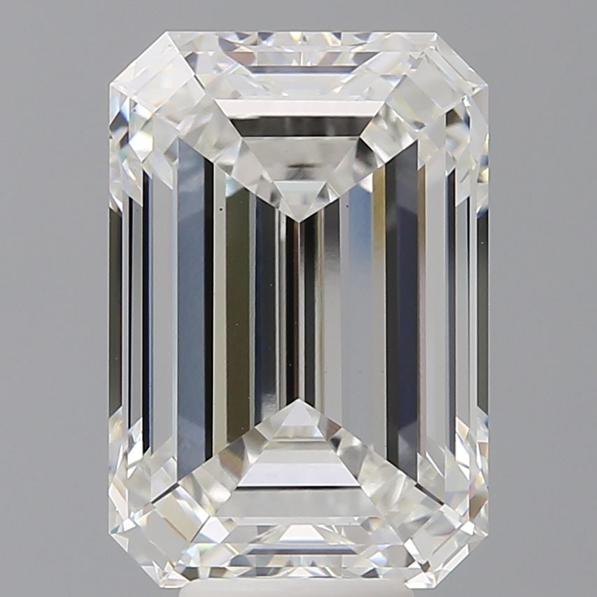 Loose Diamond - EMERALD 8.59ct F VS1: Loose Diamond - EMERALD 8.59ct F VS1 Source: This is a real non-mined Diamond that has been grown in a lab Shape: EMERALD Carats: 8.59 Color: F Clarity: VS1 Certification: IGI Video: Video Link The