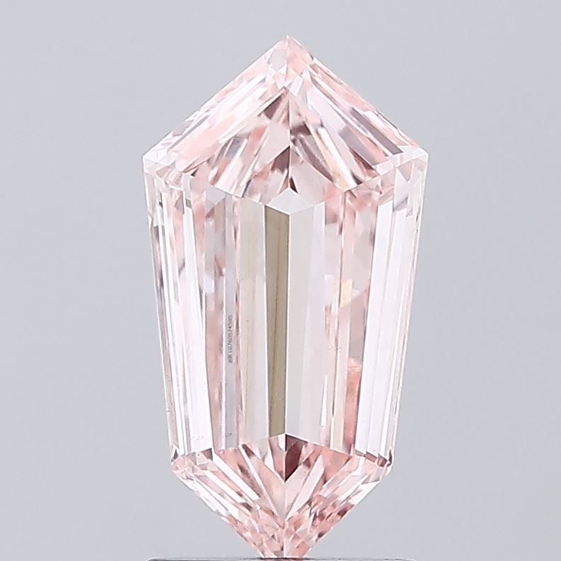 Loose Diamond - HEXAGONAL 1.59ct Fancy Intense Pink VS1: Loose Diamond - HEXAGONAL 1.59ct Fancy Intense Pink VS1 Source: This is a real non-mined Diamond that has been grown in a lab Shape: HEXAGONAL Carats: 1.59 Color: Fancy Intense Pink Certification: