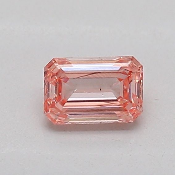Loose Diamond - EMERALD 0.22ct Fancy Intense Pink SI1: Loose Diamond - EMERALD 0.22ct Fancy Intense Pink SI1 Source: This is a real non-mined Diamond that has been grown in a lab Shape: EMERALD Carats: 0.22 Color: Fancy Intense Pink Certification: IGI The