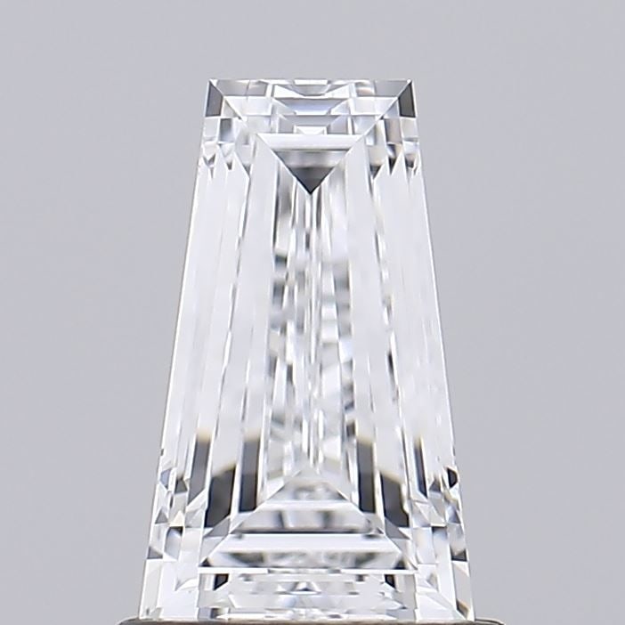 Loose Diamond - TAPERED BAGUETTE 1.02ct D IF: Loose Diamond - TAPERED BAGUETTE 1.02ct D IF Source: This is a real non-mined Diamond that has been grown in a lab Shape: TAPERED BAGUETTE Carats: 1.02 Color: D Clarity: IF Certification: IGI Video: