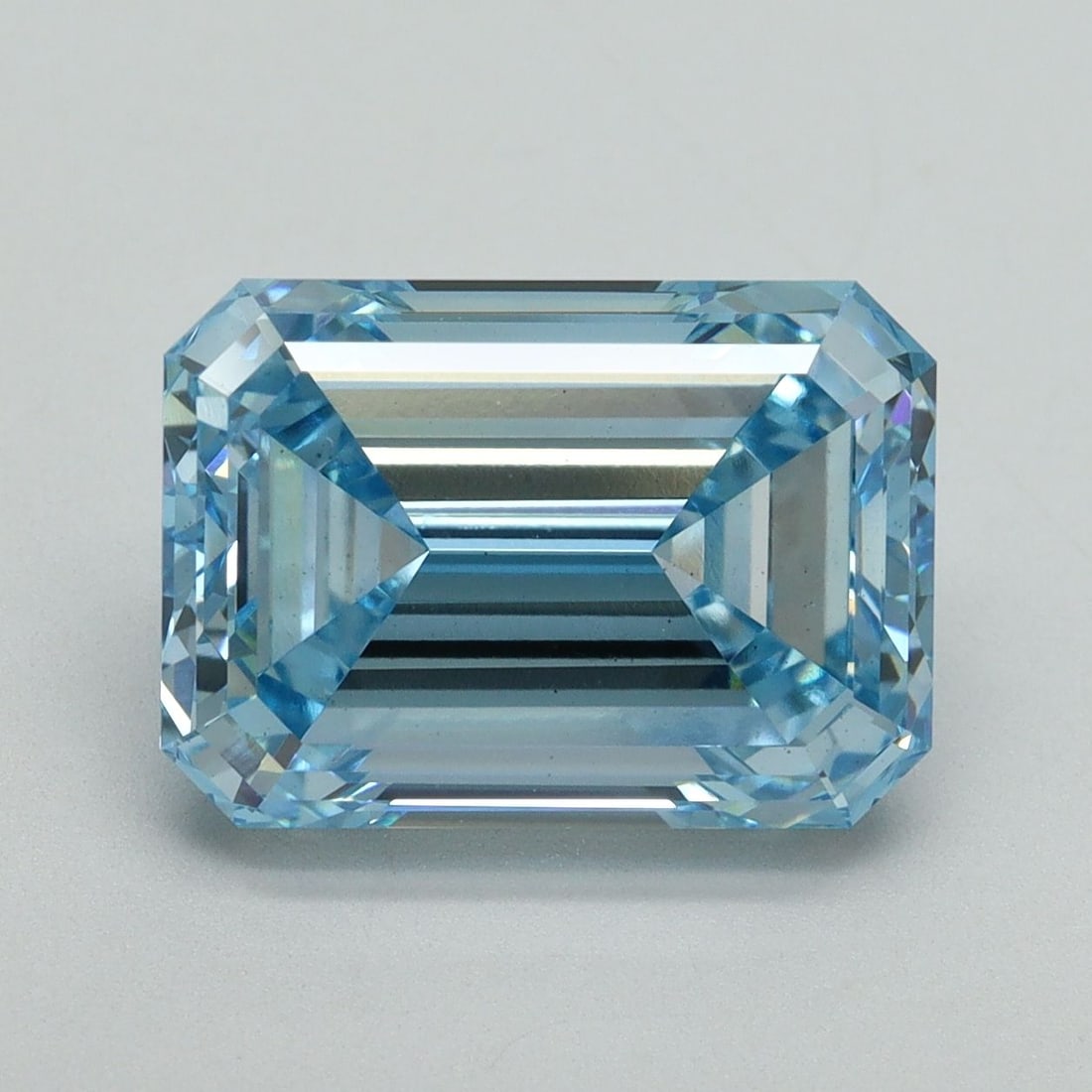 Loose Diamond - EMERALD 5.54ct Fancy Intense Blue VS1 (1 of 1)