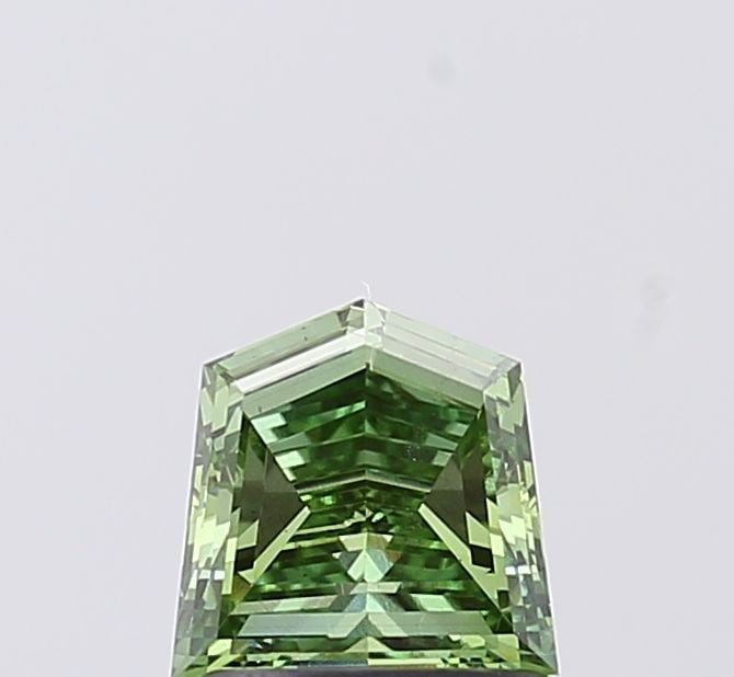 Loose Diamond - PENTAGONAL 0.97ct Fancy Vivid Green VS2 (1 of 1)