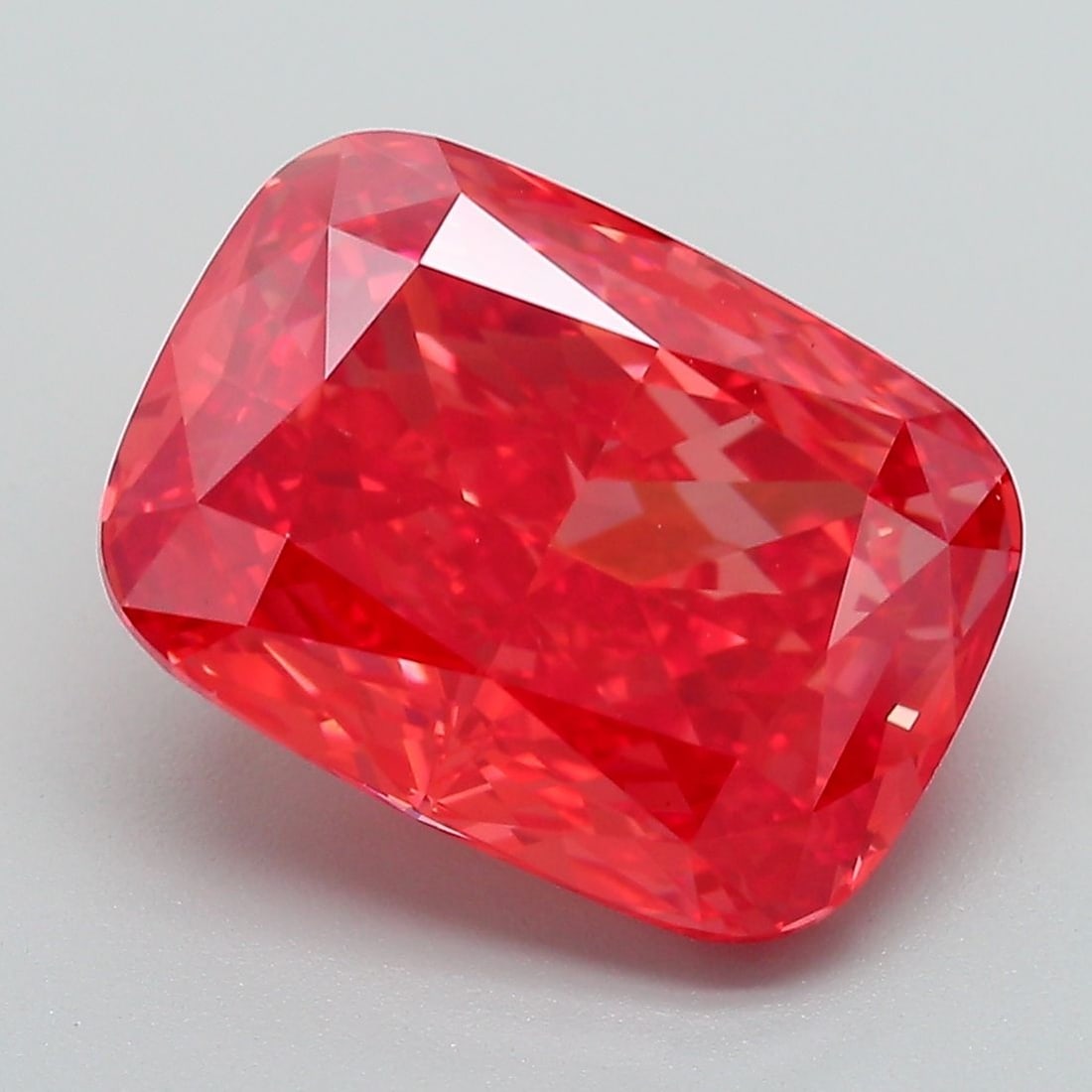 Loose Diamond - CUSHION MODIFIED 5.53ct Fancy Vivid Red VS1 (1 of 1)