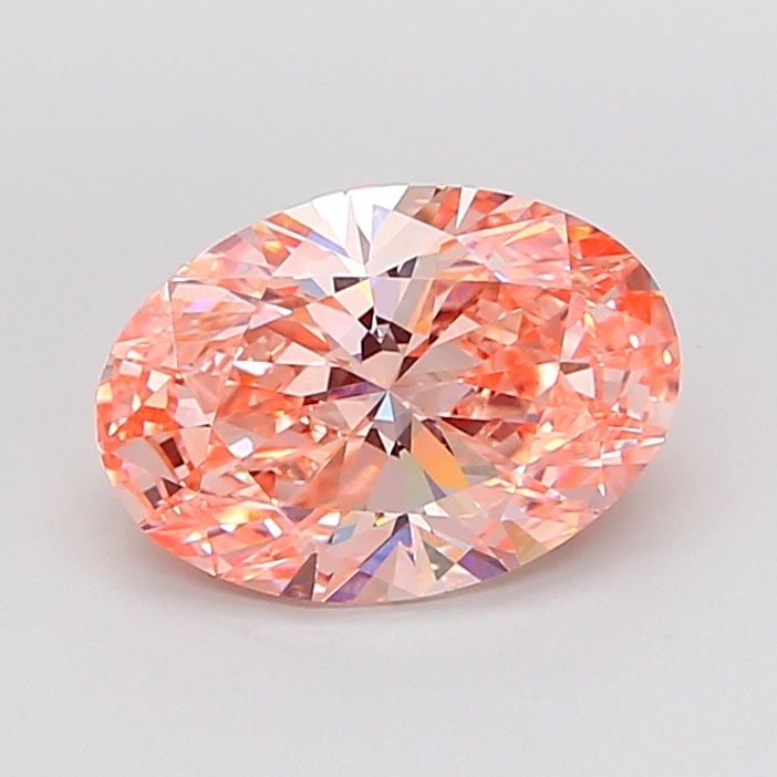 Loose Diamond - OVAL 3.01ct Fancy Intense Pink VVS2: Loose Diamond - OVAL 3.01ct Fancy Intense Pink VVS2 Source: This is a real non-mined Diamond that has been grown in a lab Shape: OVAL Carats: 3.01 Color: Fancy Intense Pink Certification: IGI Video: