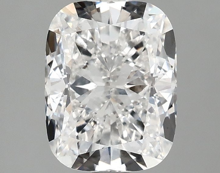 Loose Diamond - CUSHION MODIFIED 2.07ct E VS2: Loose Diamond - CUSHION MODIFIED 2.07ct E VS2 Source: This is a real non-mined Diamond that has been grown in a lab Shape: CUSHION MODIFIED Carats: 2.07 Color: E Clarity: VS2 Certification: IGI Video: