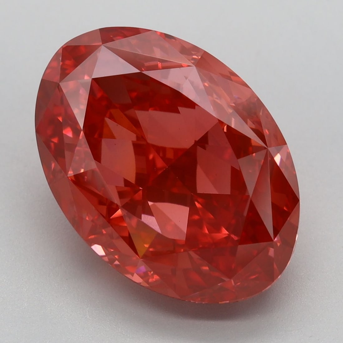 Loose Diamond - OVAL 7.22ct Fancy Vivid Pink VVS2 (1 of 1)