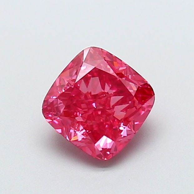 Loose Diamond - CUSHION BRILLIANT 1.59ct Fancy Vivid Pink VS1: Loose Diamond - CUSHION BRILLIANT 1.59ct Fancy Vivid Pink VS1 Source: This is a real non-mined Diamond that has been grown in a lab Shape: CUSHION BRILLIANT Carats: 1.59 Color: Fancy Vivid Pink Certif