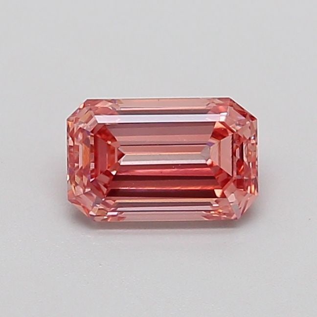Loose Diamond - EMERALD 1.02ct Fancy Intense Brownish Pink VS1 (1 of 1)