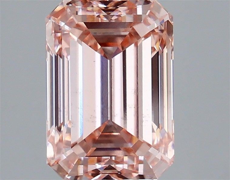 Loose Diamond - EMERALD 3.52ct Fancy Intense Pink VS2 (1 of 1)