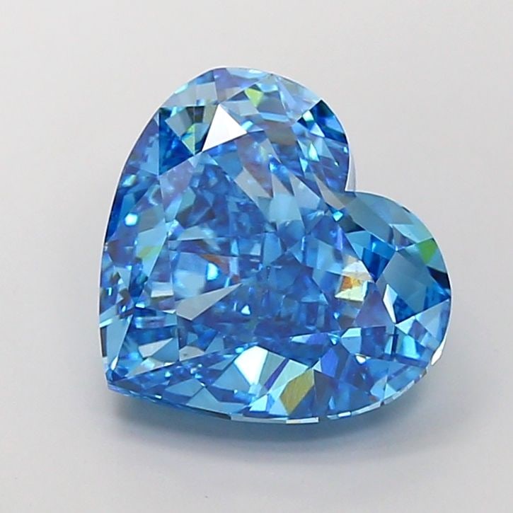 Loose Diamond - HEART 10.1ct Fancy Vivid Blue VVS2 (1 of 1)